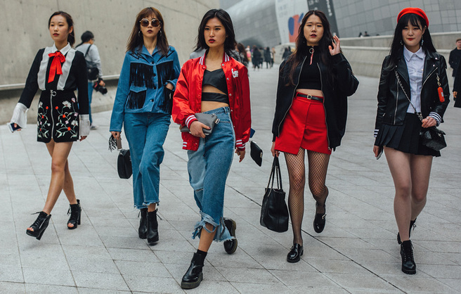 Streetstyle �� ������ ���� � �����